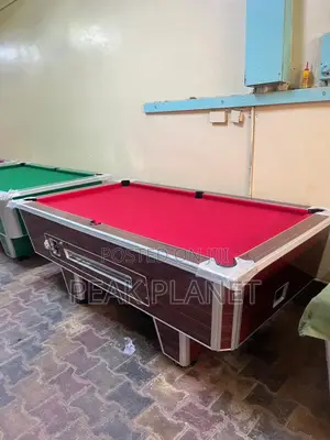Marble Top Pool Table – Coin Operated | Brand New