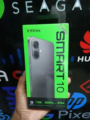 New Infinix Smart 10 128 GB Black