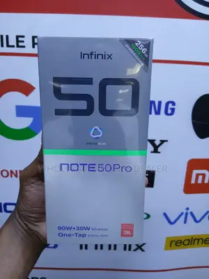 New Infinix Note 50 Pro 256 GB Gray