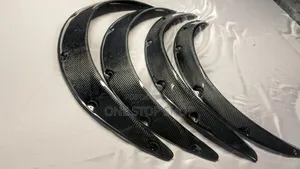 4pcs Carbon Fiber Style Universal Flexible Fender Flares