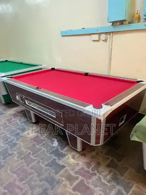 Coin Operated Marble Pool Table – Commercial Grade
