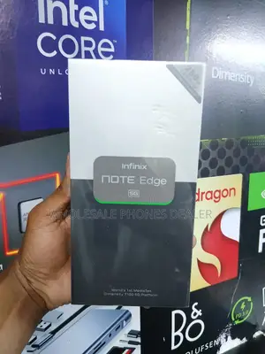 New Infinix Note Edge 256 GB Silver