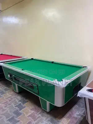 Brand New Coin Operated Pool Table With Marble Top
