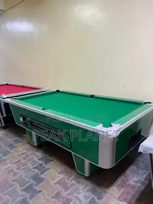 Heavy Duty Marble Top Pool Table – Coin Operated