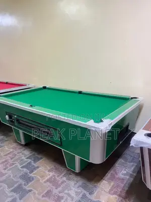 Commercial Coin Pool Table – Marble Playing Surface