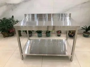 2 Tiers Stainless Steel Working Table/Work Table.