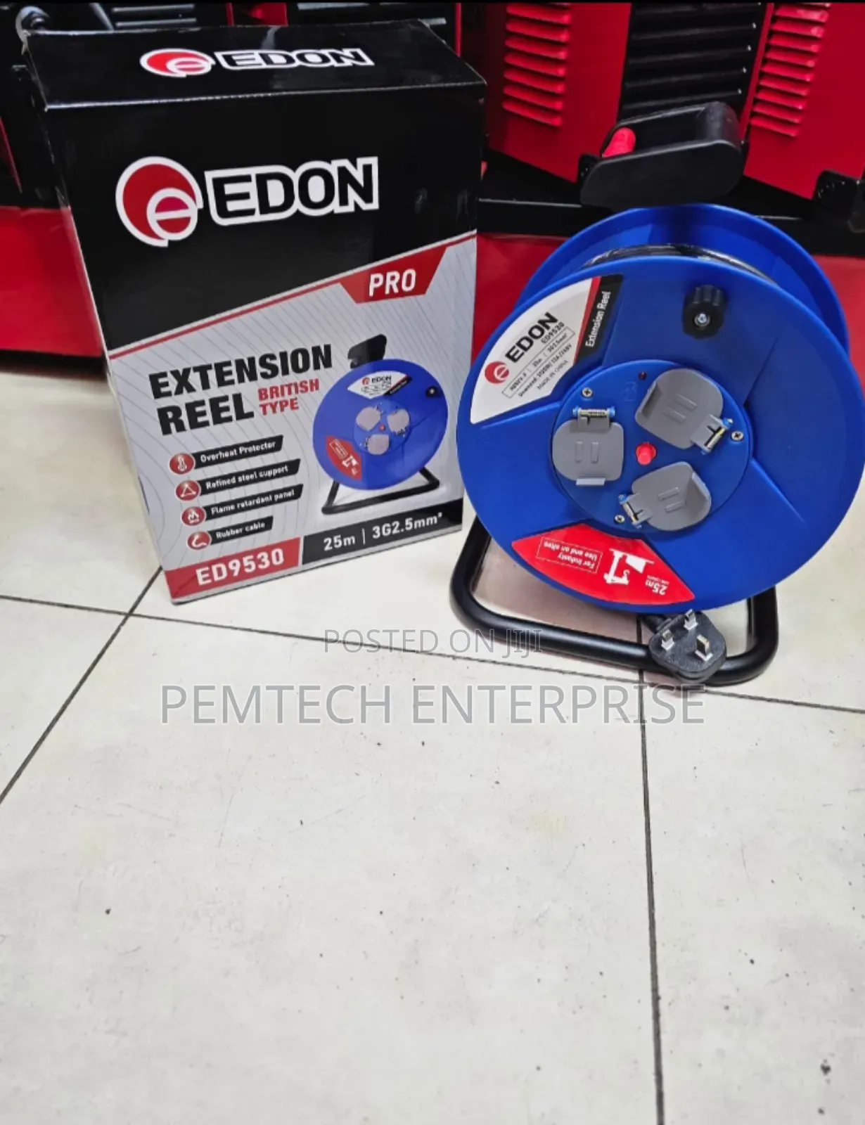 Edon Pro British Type Extension Reel (Model Ed9530)