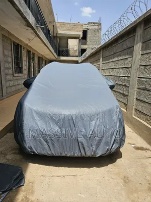 Car Body Cover Fitted On A Saloon Car/ Sun Proof Car Body Cover