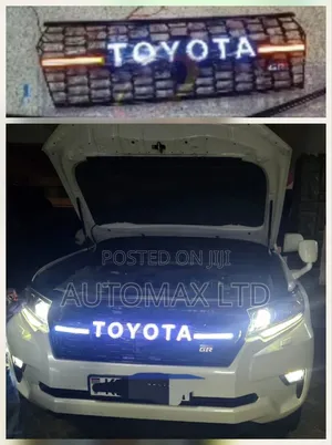 Toyota Land Cruiser Prado 150 Gr Sport Front Grille With Led Lights