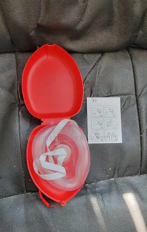 Silicone CPR Mask for Safe Rescue Breathing