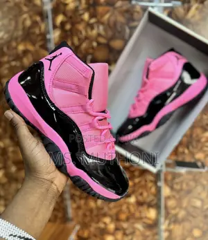 Jordan 11 Black Noir /Pink Size 38-45