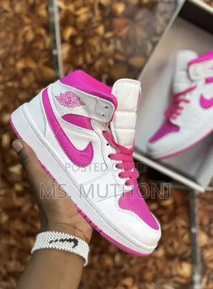 Jordan 1 Valentines Pink