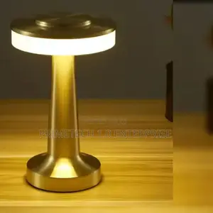 Gold Dumbell Table Lamp