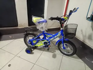 Endesha Size 12 Kids Bicycle With Safety Training Wheels