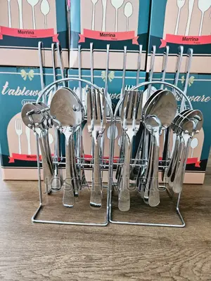 24 Pieces Stainless Steel Cutlery Set