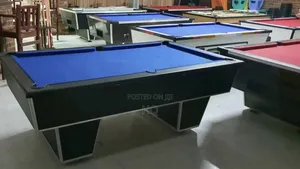 Pool Tables Black and Blue Carpet by Bvc_435mv