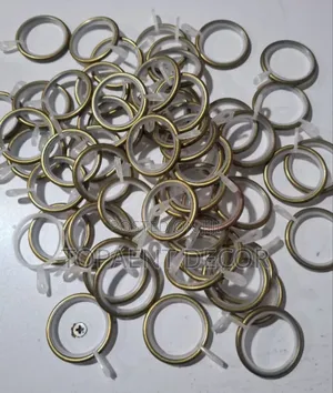Curtain Drippery Rings With Plastic Layer Inside