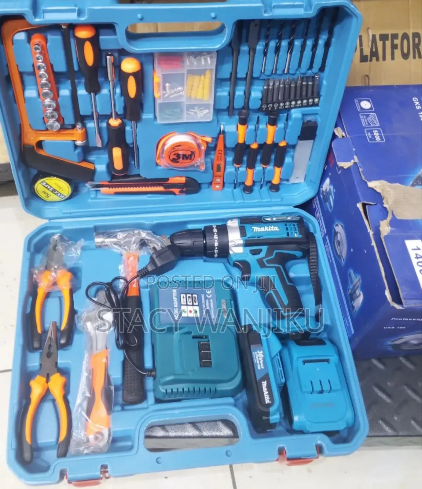 Powerful Cordless Drill 36v