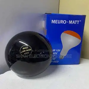 Shatterproof Hardened Glass Designed 250 Watt Red Brooder Bulb