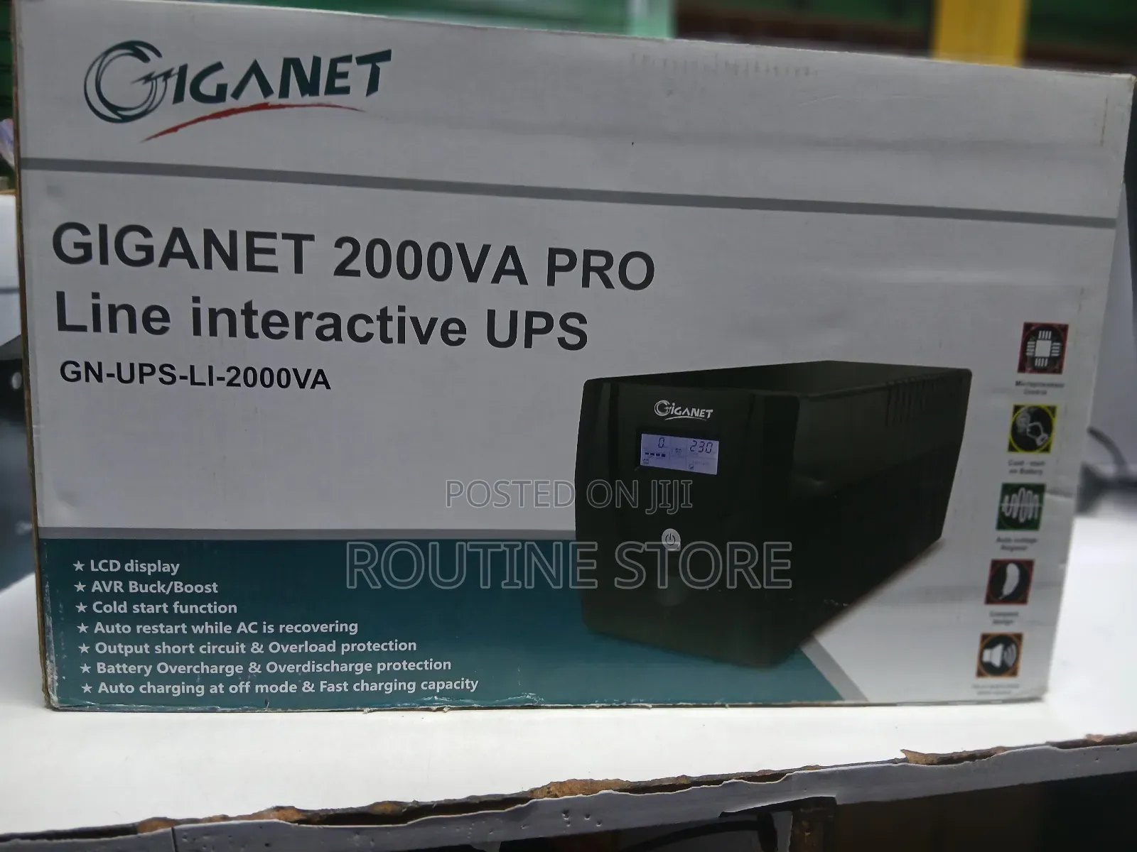 Giganet Ups Backup 2000va