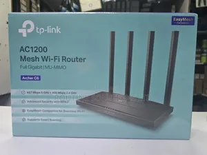 Tplink Ac 1200 Mesh Wifi Router Full Gigabit Archer C6