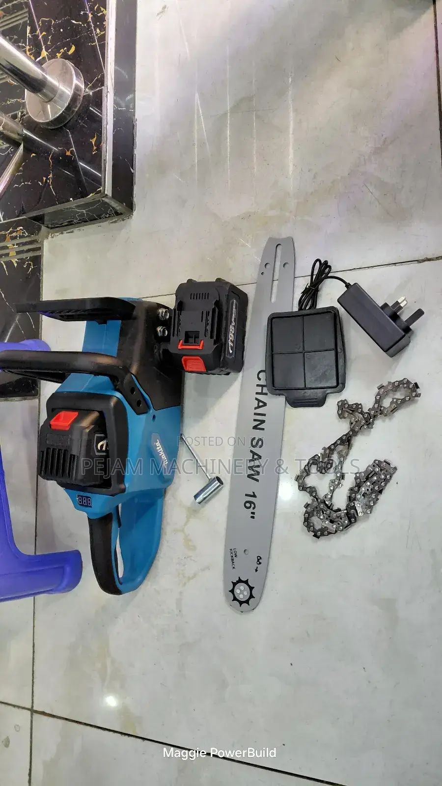 Makita Cordless Chainsaw 16" 198v