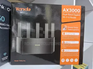 Tenda Ax3000 Dual-Band Gigabit Wifi 6 Router Tx12l Peo