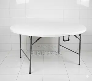 Durable Foldable Plastic Round Table 1.8 Meters