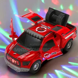 Crawler Automatic Battery-Operated Lighting and Music Toy Car (1 Pcs)