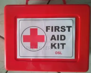 Red Big First Aid Box Brand New