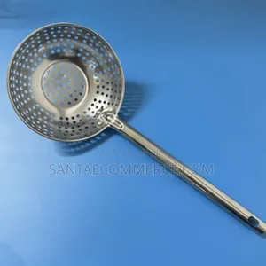 Stainless Steel Kitchen Colander Skimmer Strainer