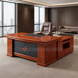 180cm Mahogany Executive Office Desk