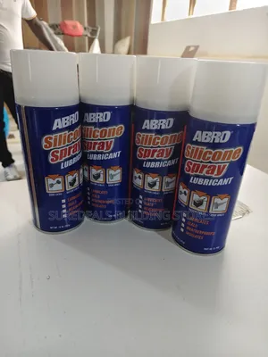 Abro Silicone Spray Lubricant.