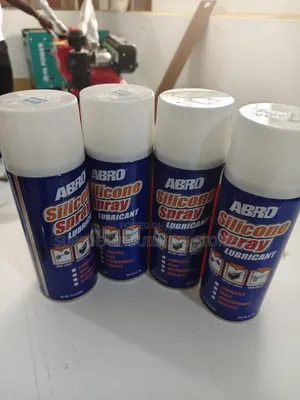Abro Silicone Spray Lubricant.