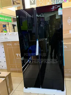 TCL Side by Side Fridge Glass Door 550l