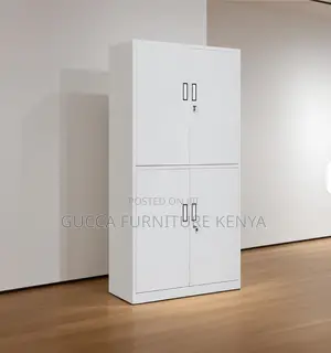 4-door Metallic Office Filing Cabinet