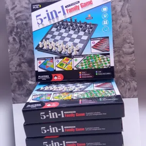 5 in 1 Family Board Game