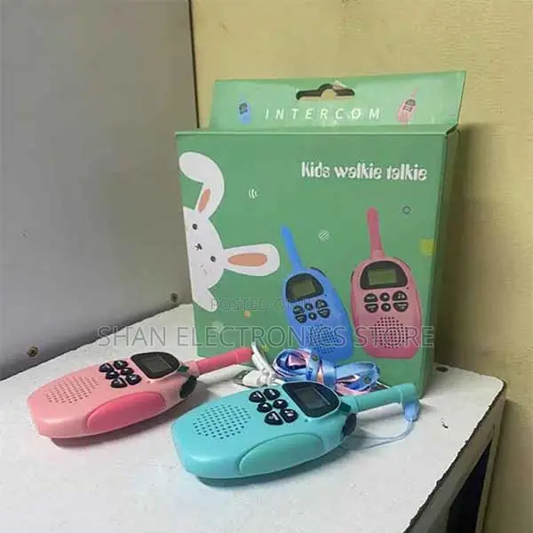 Hands-Free Usage – Perfect Walkie Talkies for Kids Rechargeable 2 Pack