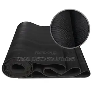 Ribbed Rubber Mat – Multi-Purpose Rubber Flooring