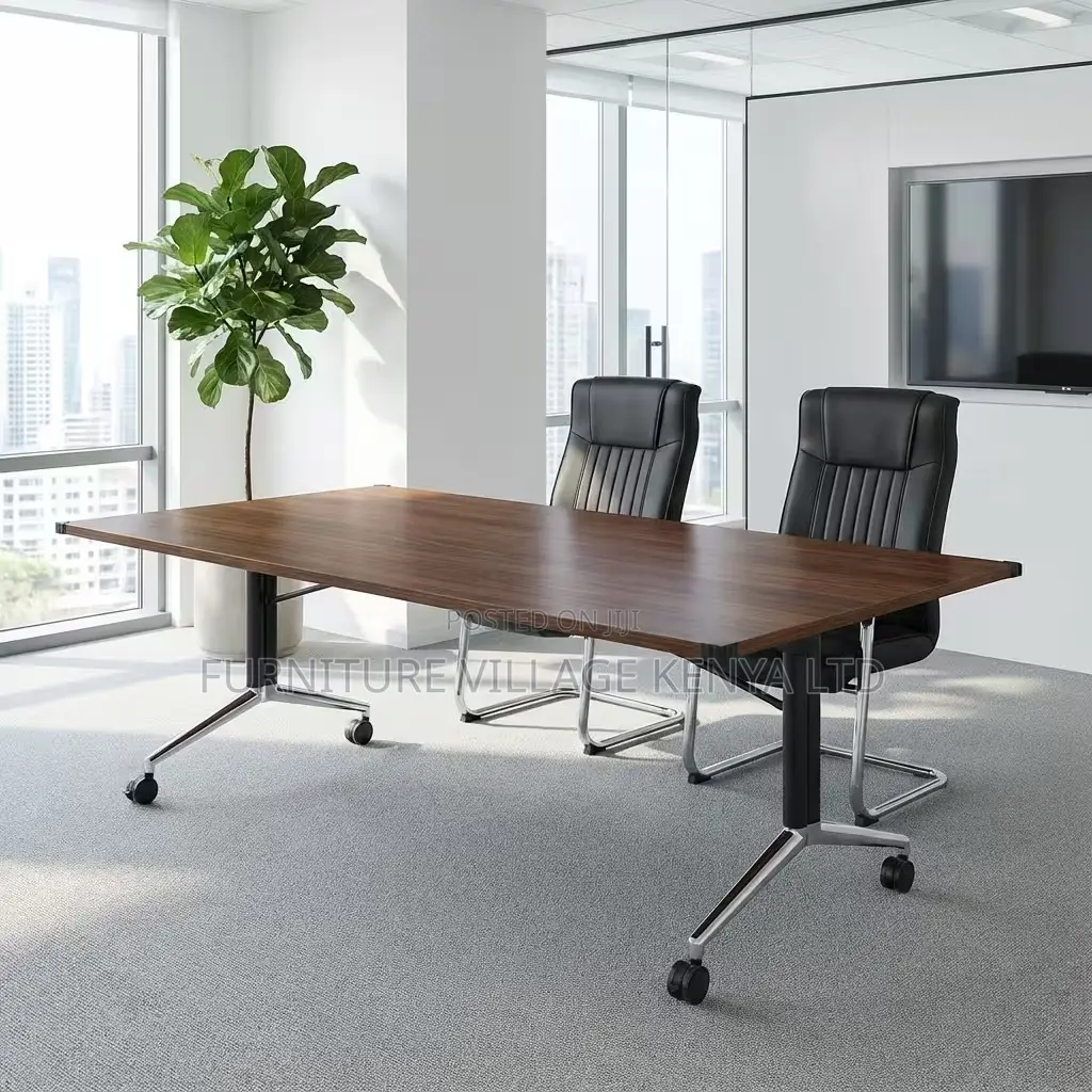 Boardroom Table; 2.4m Foldable Boardroom Table