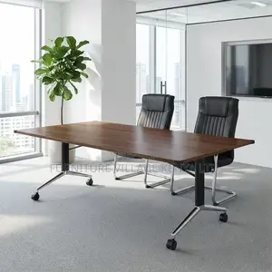 Boardroom Table; 2.4m Foldable Boardroom Table