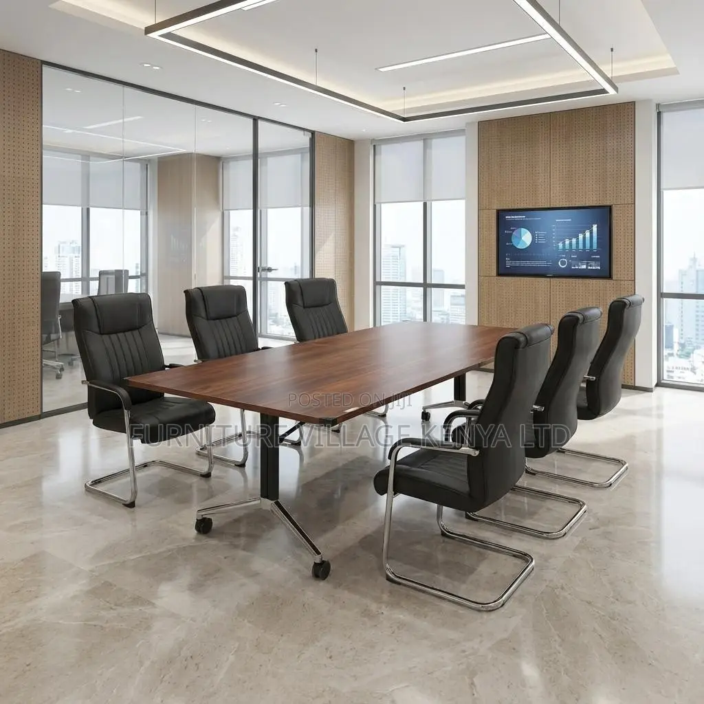 Boardroom Table; 2.4m Foldable Boardroom Table