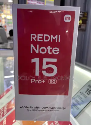 New Xiaomi Redmi Note 15 Pro+ 256 GB Black