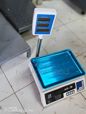 Acs 40kg Electric Scale With Hand / Electric Computing Scale