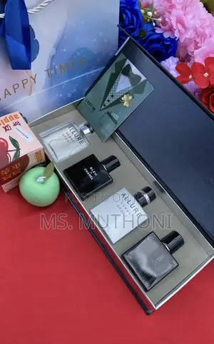 Gents Allure Homme Sport and Bleu De Chanel Birthday Gift Set
