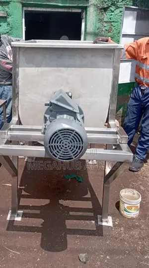 Horizontal Ribbon Mixing Machine – 304 Stainless, 500kg