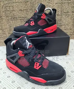 Air Jordan 4 Thunder Red Unisex