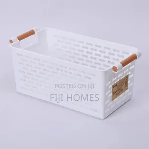 Small Plastic Storage Basket | Compact Durable Size: 30 × 15 × 13 Cm