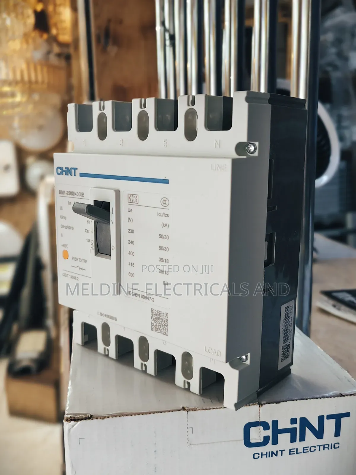 Chint 160a Mccb 4pole