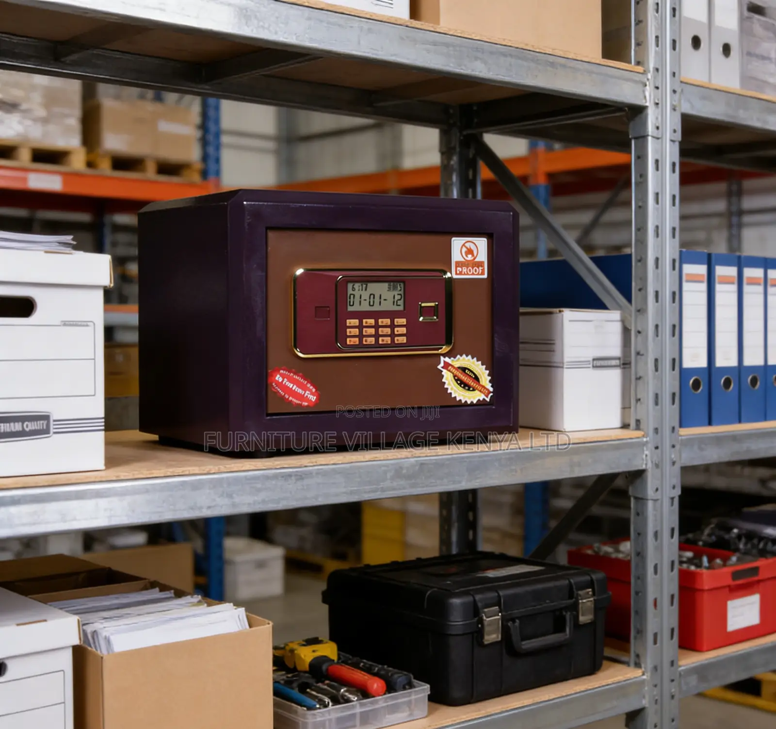 Fire-resistant Safe Box High Security Electronic Password